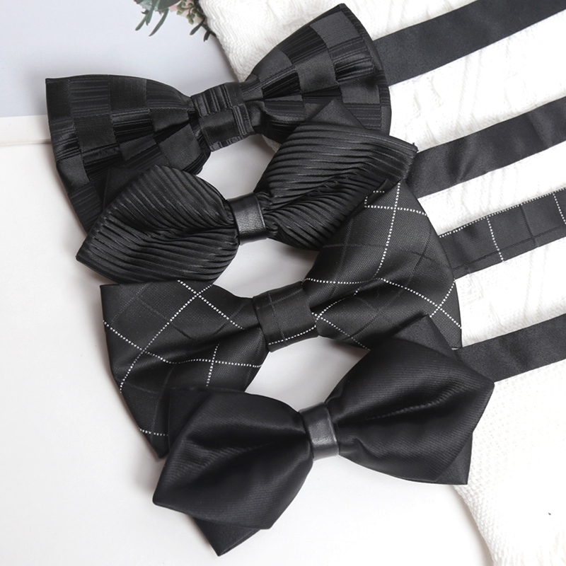 Bow Tie Pre Tied - 1 قطعة ربطات العنق فراشة حفل