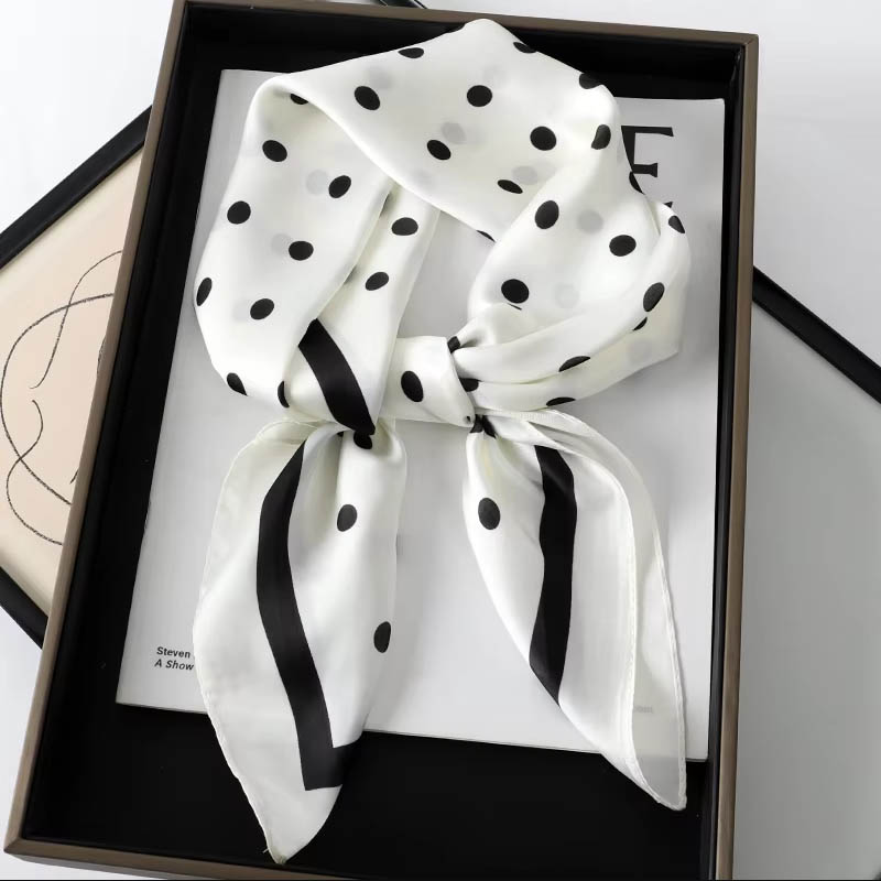 الفاخرة سيدة الشعر نقطة وشاح ا - مراجعة Scarf Silk Square وسعره